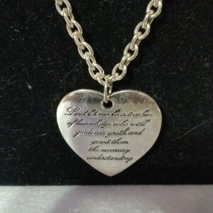 Reflections necklace teacher silver tone NWT 18" (sku 836)